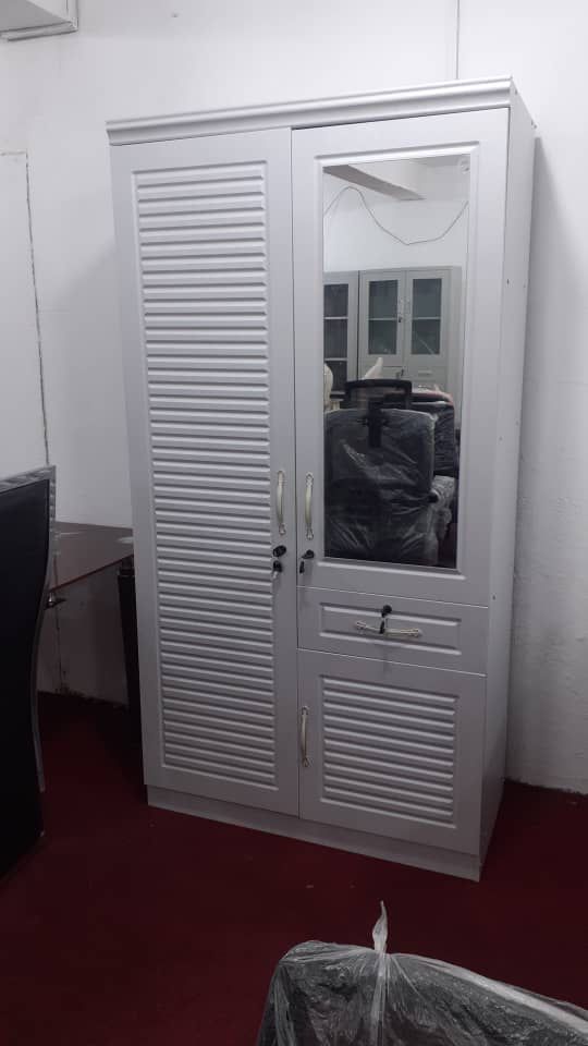 Modern two door wardrobe